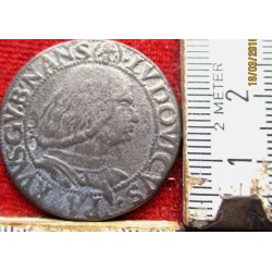 Alte Münze Mittelalter Dachbodenfund