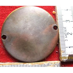 Heiliger Chrustopherus Jesuskind Plakette Medaille Bronze Schutz