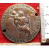 Heiliger Chrustopherus Jesuskind Plakette Medaille Bronze Schutz